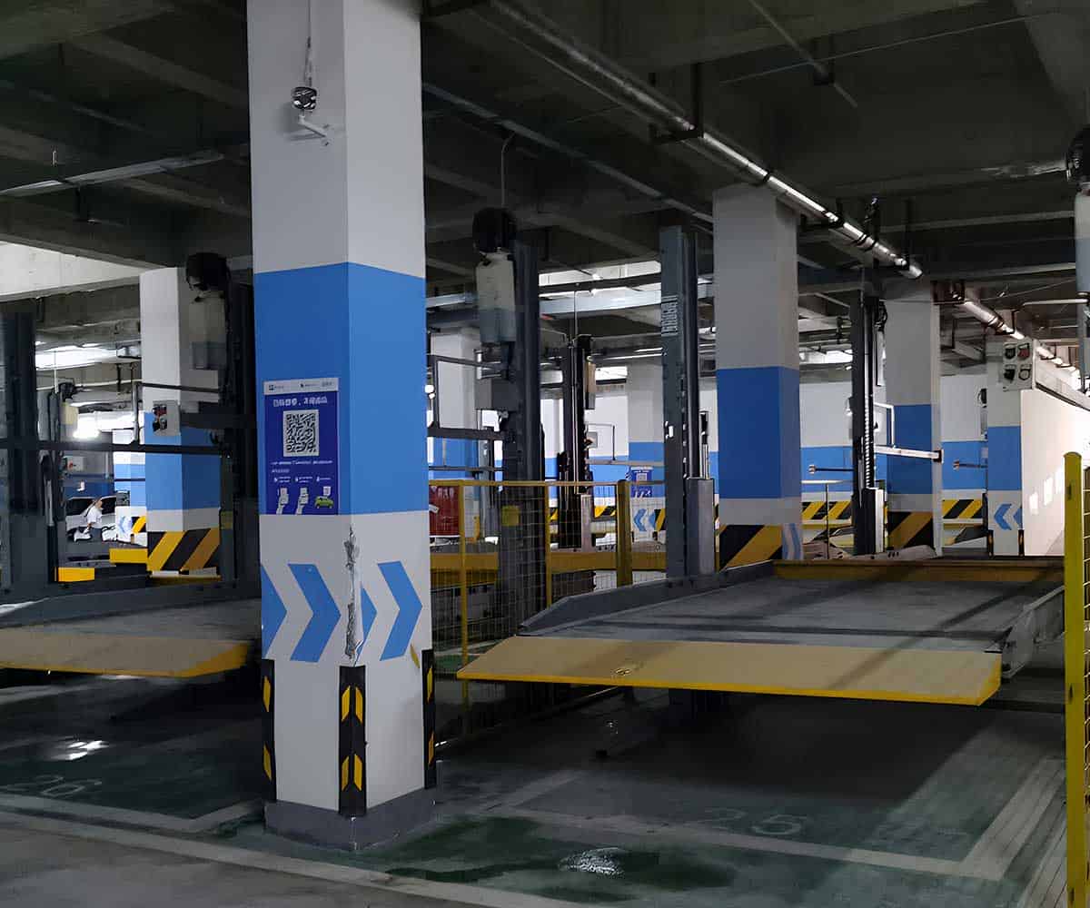 翻新簡易升降機械式停車位確保安全使用