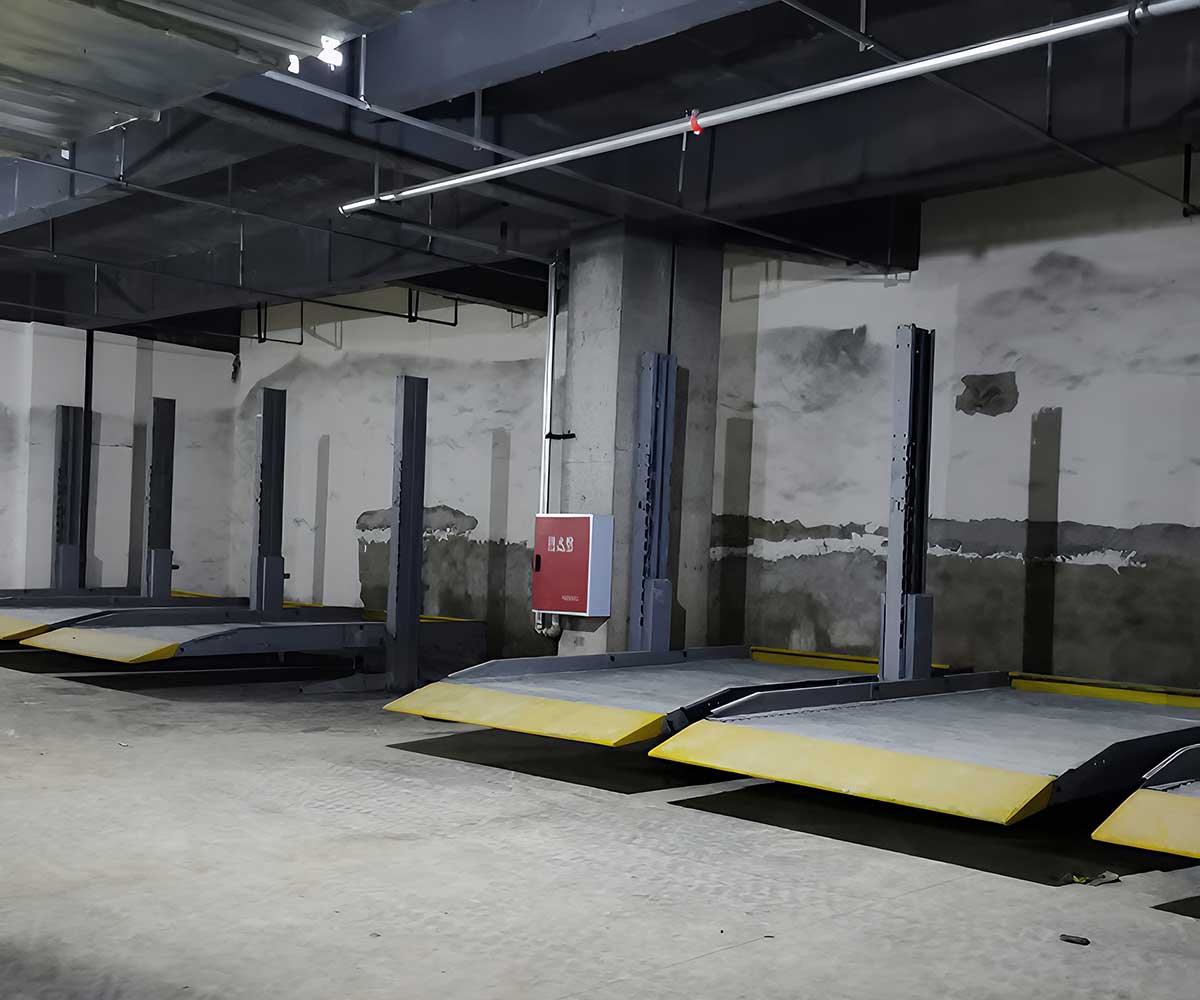 雙層機械立體停車設備的安裝工藝方案