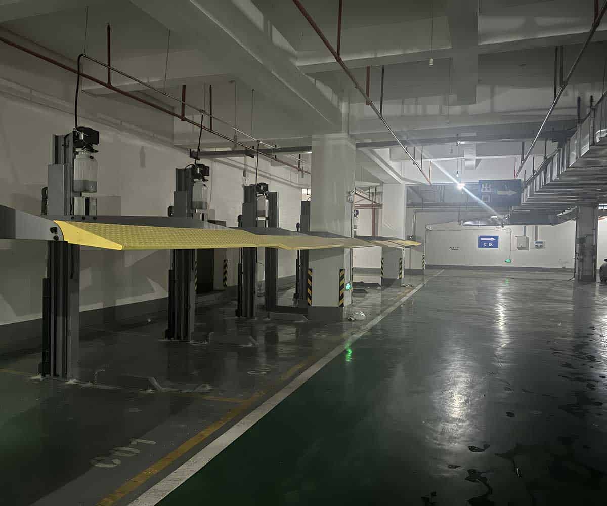 簡易式立體停車庫噴頭布置方案分析