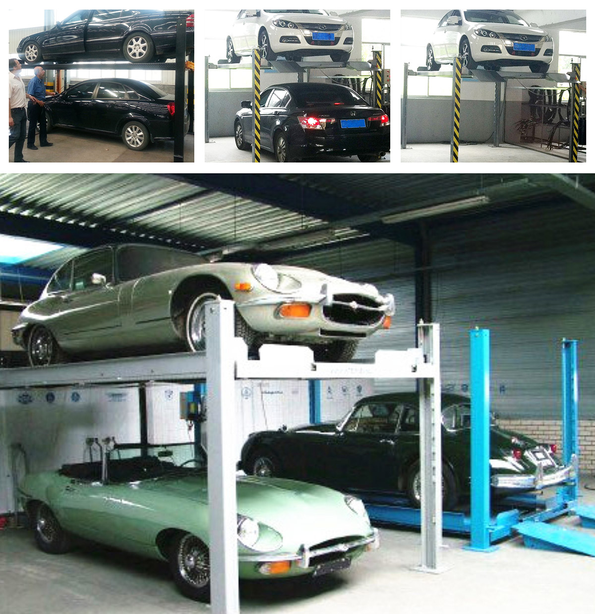重慶成都四柱簡易升降立體停車設(shè)備圖片展示.jpg