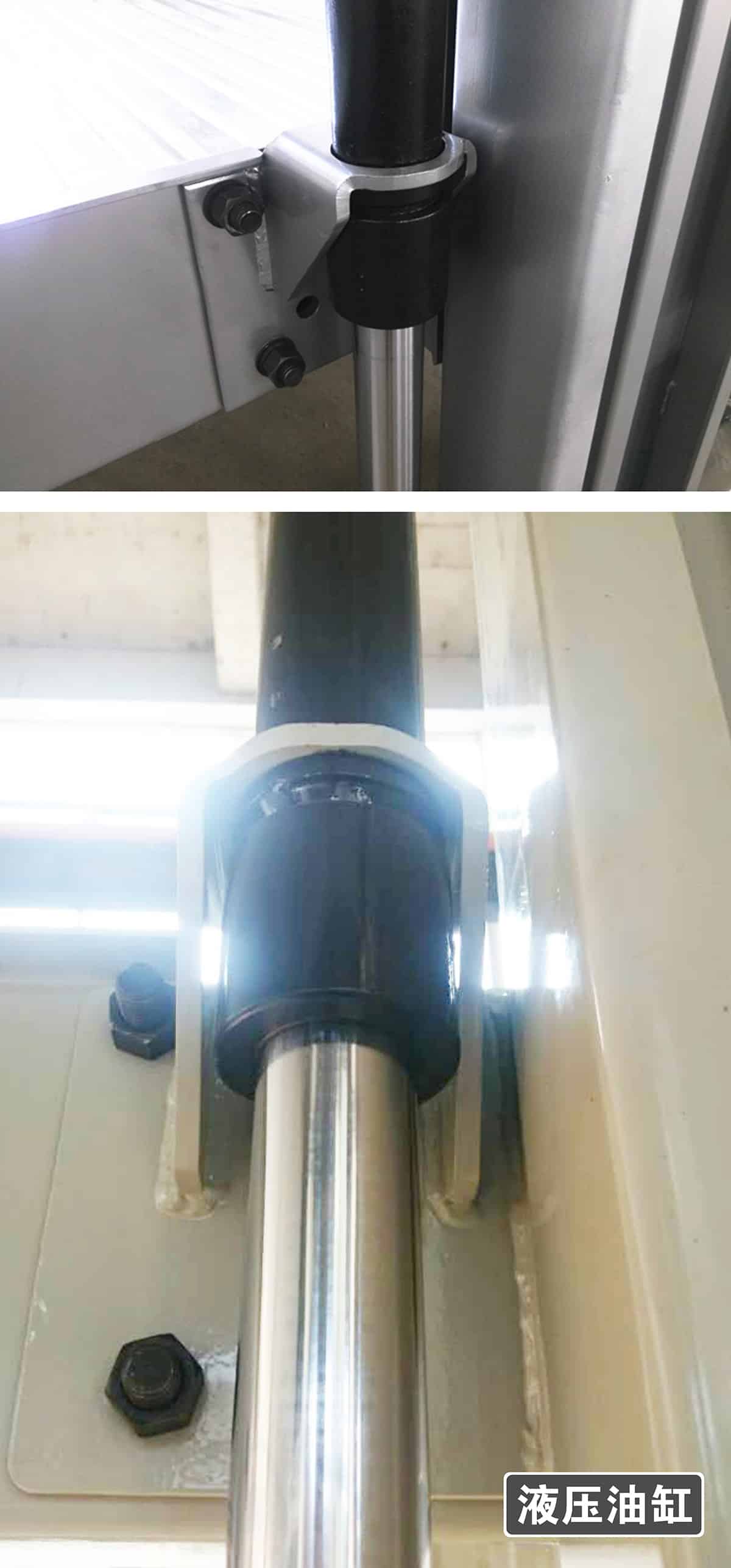 重慶成都倍萊兩柱簡(jiǎn)易升降立體停車設(shè)備液壓油缸展示.jpg